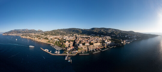 Sorrento at the Amalfi coast in Italy