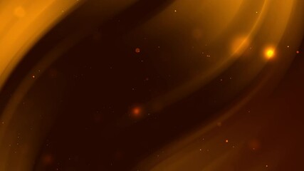 Dark brown background with wavy diagonal lines and gold particles movement. Suitable for luxury branding, invitations, packaging design, and fashion accessories. - Powered by Adobe