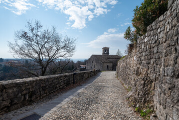 Church of Saint Peter in Castle, we are in Ragogna (Pinzano al Tagliamento, Friuli)
