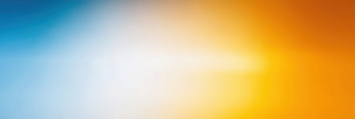 Obraz premium Blended Gradient Background in Blue and Yellow Tones