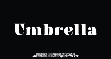 Elegant awesome alphabet letters font and number. unique serif font. Classic Lettering Minimal Fashion Designs. Typography fonts regular uppercase and lowercase. vector illustration
