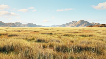 The Pampas grasslands of Argentina