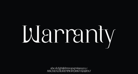 Obraz premium Minimal modern alphabet fonts. Typography minimalist neon urban digital fashion future creative logo font. vector illustration 