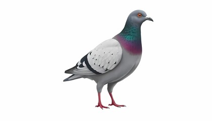 Fototapeta premium Pigeon Front View