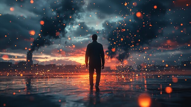 Motivational poster: Inspiration for success