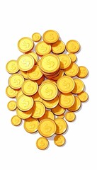 Golden Coins Pile