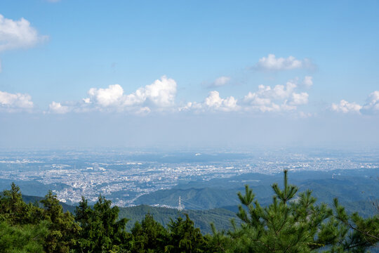 日の出山からの景色