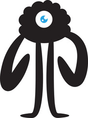 Obraz premium Funny Monster Character