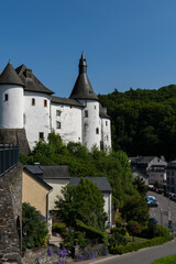 CLervaux Castle on the north of Luxembourg