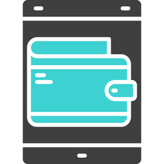 Obraz premium Online Wallet Icon