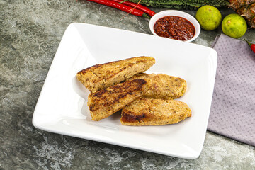 Indian chiken kebab minced meat