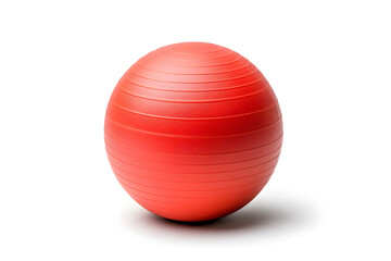  Fitness ball isolated on white transparent background