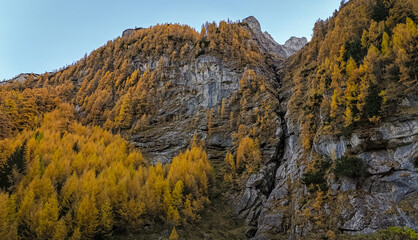 Fototapeta premium autumn in the mountains