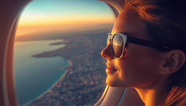 Capture the Perfect In-Flight Selfie Tips and Tricks for Taking Amazing Airplane Selfies While Enjoying the Journey - Powered by Adobe
