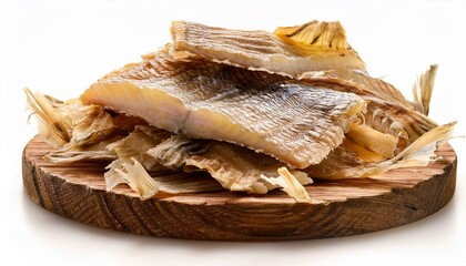 T&oslash;rrfisk  Dried cod that is eaten uncooked as a snack