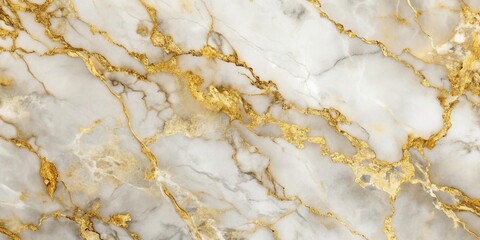 Naklejka premium gold and white marble textured background with a tilted angle