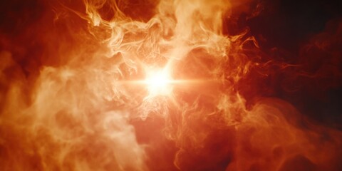 Intense burning fire, dangerous and fierce blaze with embers and smoke. Emergency response scene or natural disaster image.