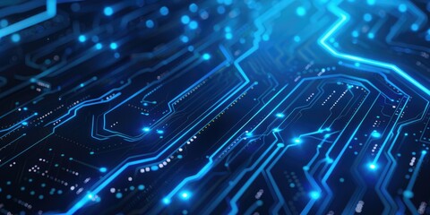Electronic circuitry, computer hardware close up