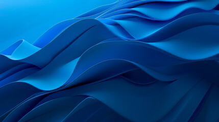 Obraz premium An abstract blue gradient background, ideal for technology themes.
