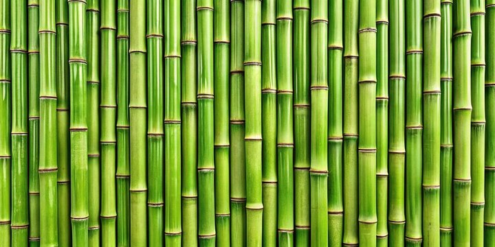 Oriental green bamboo texture seamless pattern wallpaper background