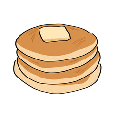 stack of pancakes