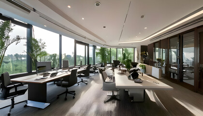 Picture a modern office with dedicated zones for quiet work, collaboration, and relaxation.