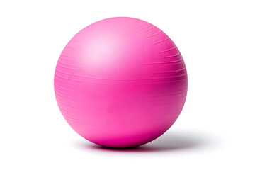 Obraz premium Fitness ball isolated on white transparent background 
