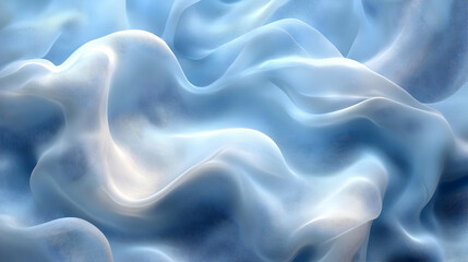 Fototapeta premium Abstract Blue Fabric Background