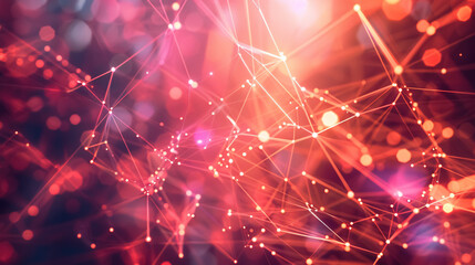 An abstract network connection background, representing interconnected digital systems.