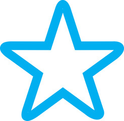 star symbol black white and red 