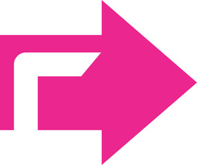 arrow sign red green yellow and black colours 