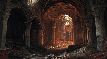 Ancient Ruins with Hidden Horrors interior