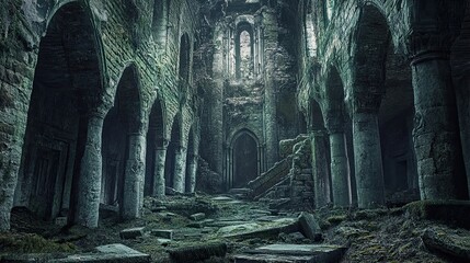 Ancient Ruins with Hidden Horrors interior