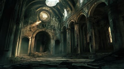 Ancient Ruins with Hidden Horrors interior