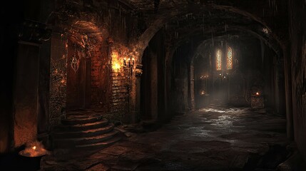 Fototapeta premium Eerie Dungeon 