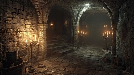 Obraz premium Eerie Dungeon 