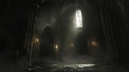Naklejka premium Eerie Dungeon 