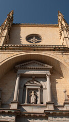 Cathedral of the city of Segovia (Spain)