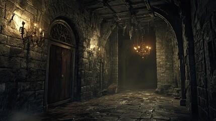 Fototapeta premium Eerie Dungeon 