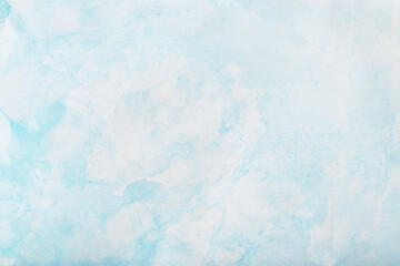 Blue light watercolor background, texture paper