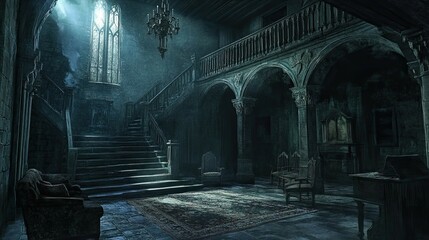 Haunted Castle Mountain interior 