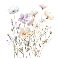 flower isolated on white background