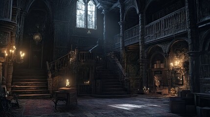 Haunted Castle Mountain interior 