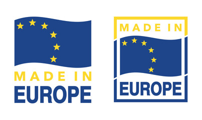 Made in EU - label for European products 
