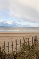 beach and fence