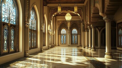 Obraz premium Islamic Architecture interior