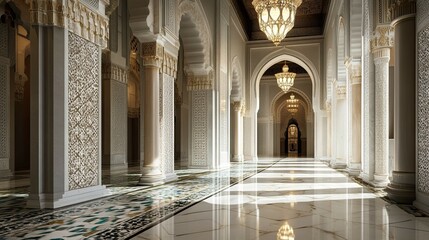 Obraz premium Islamic Architecture interior