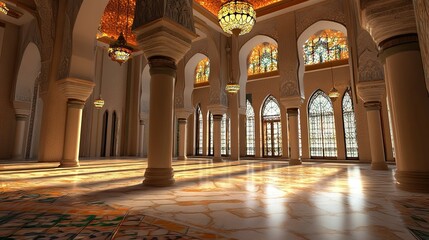 Obraz premium Islamic Architecture interior