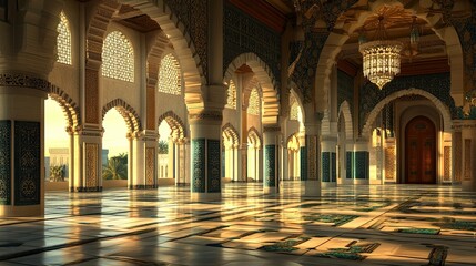 Obraz premium Islamic Architecture interior