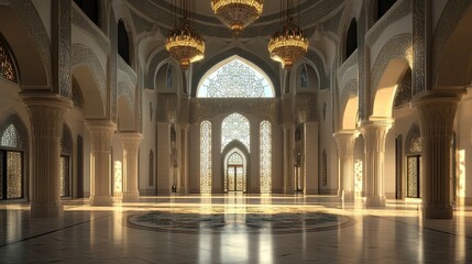 Fototapeta premium Islamic Architecture interior